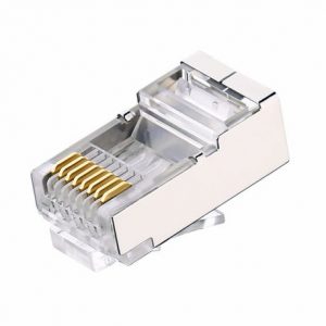 Shielded RJ45 Connectors – Pack of 20